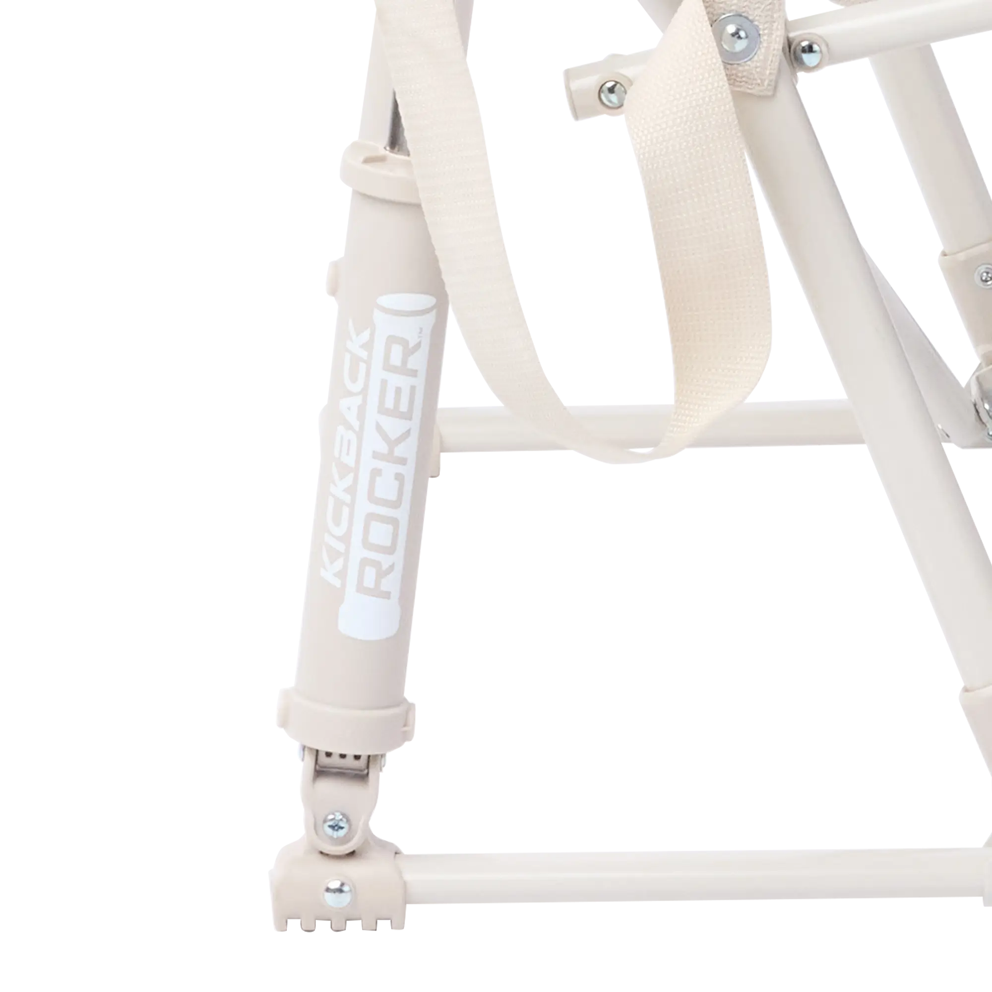 Luxury Camp Kickback Rocker - Choice 345 - Heavy-Duty Kickback Rocker with Beverage Holder Detail