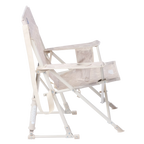 Luxury Camp Kickback Rocker - Choice 345 - Heavy-Duty Kickback Rocker with Beverage Holder Detail