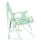 Luxury Camp Kickback Rocker - Choice 345 - Heavy-Duty Kickback Rocker with Beverage Holder Detail
