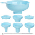 Minimalist Pisol Wide Mouth Versatile Funnel, Canning Funnels for Kitchen Use,