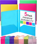 Minimalist Mr. Pen- Plastic Folders with Pockets and Prongs, 5 Collection