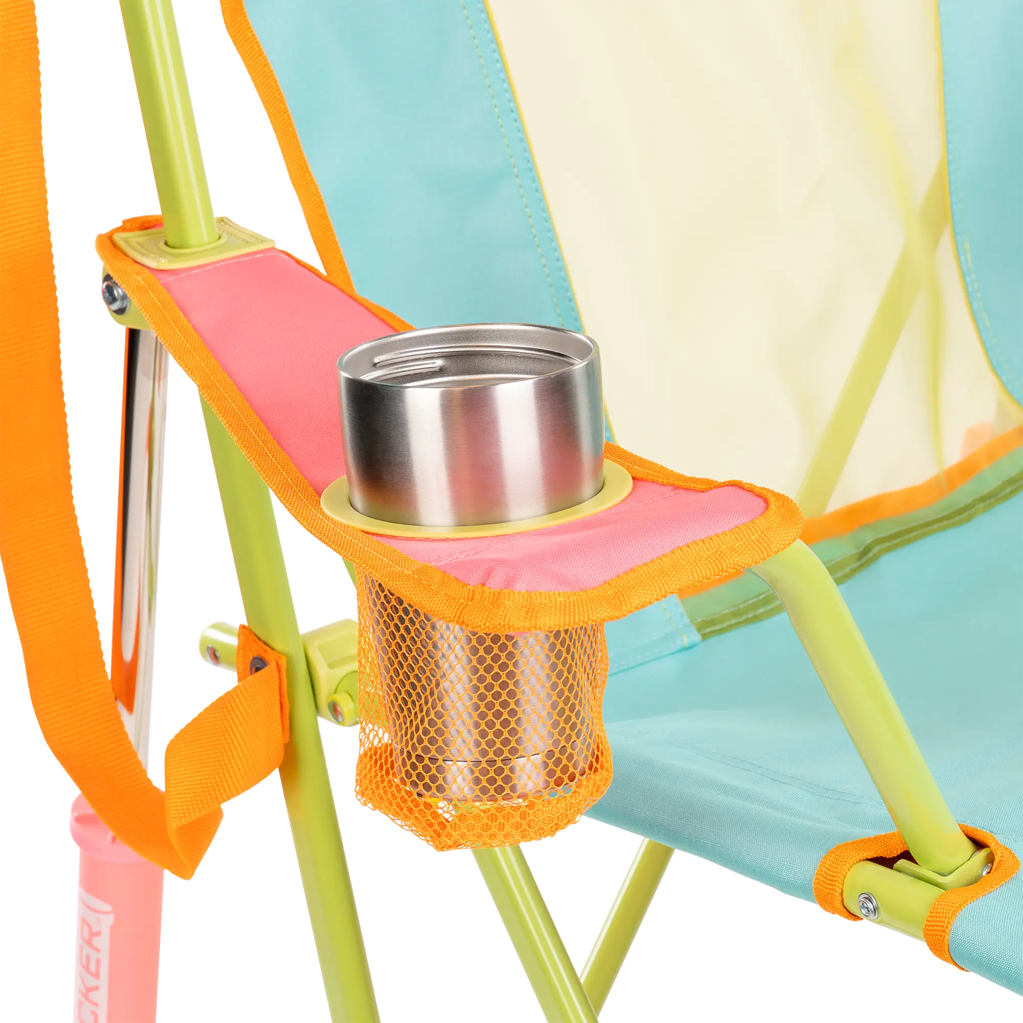 Smooth Motion Comfort Pro Rocker - Choice 375 - Patented Spring-Action Rocking Chair for Camping Detail