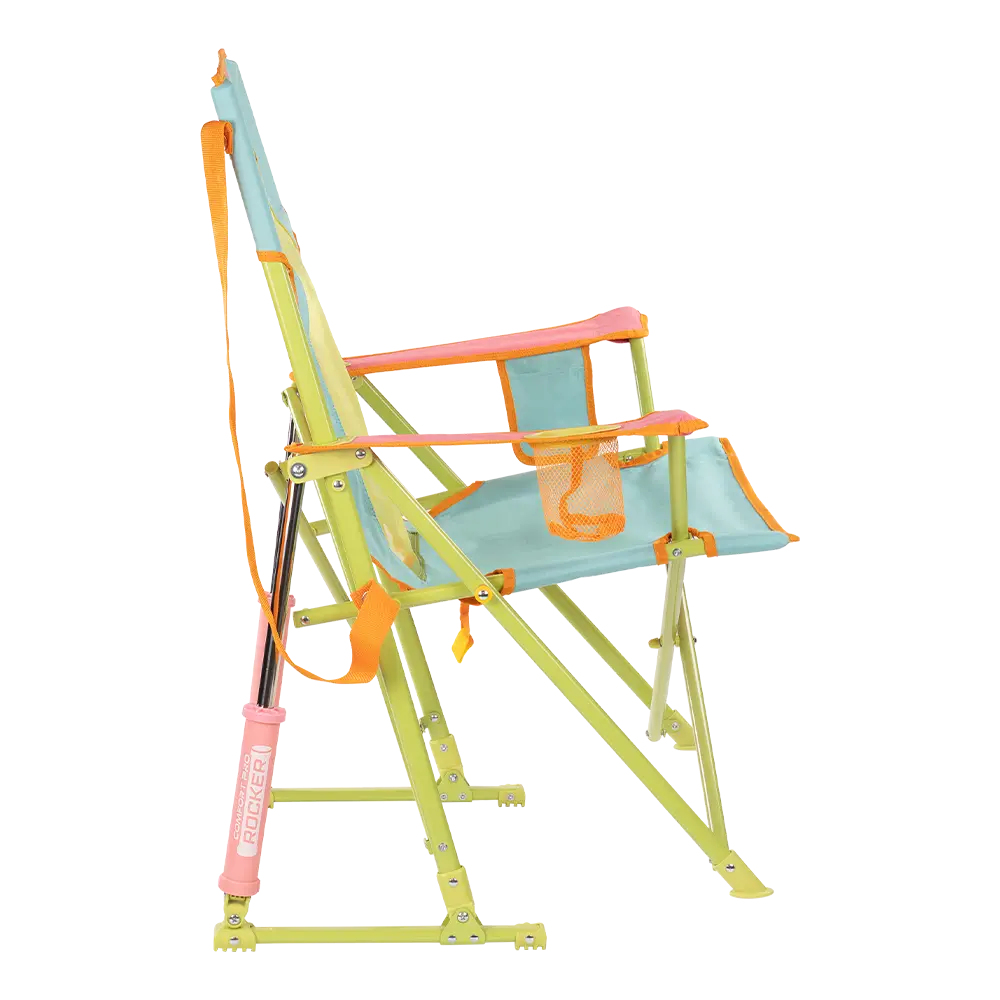 Smooth Motion Comfort Pro Rocker - Choice 375 - Patented Spring-Action Rocking Chair for Camping Detail