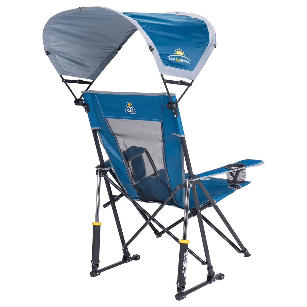 Smooth Motion SunShade Rocker - Choice 550 - RoadTrip Rocker Smooth Motion Camp Chair Detail