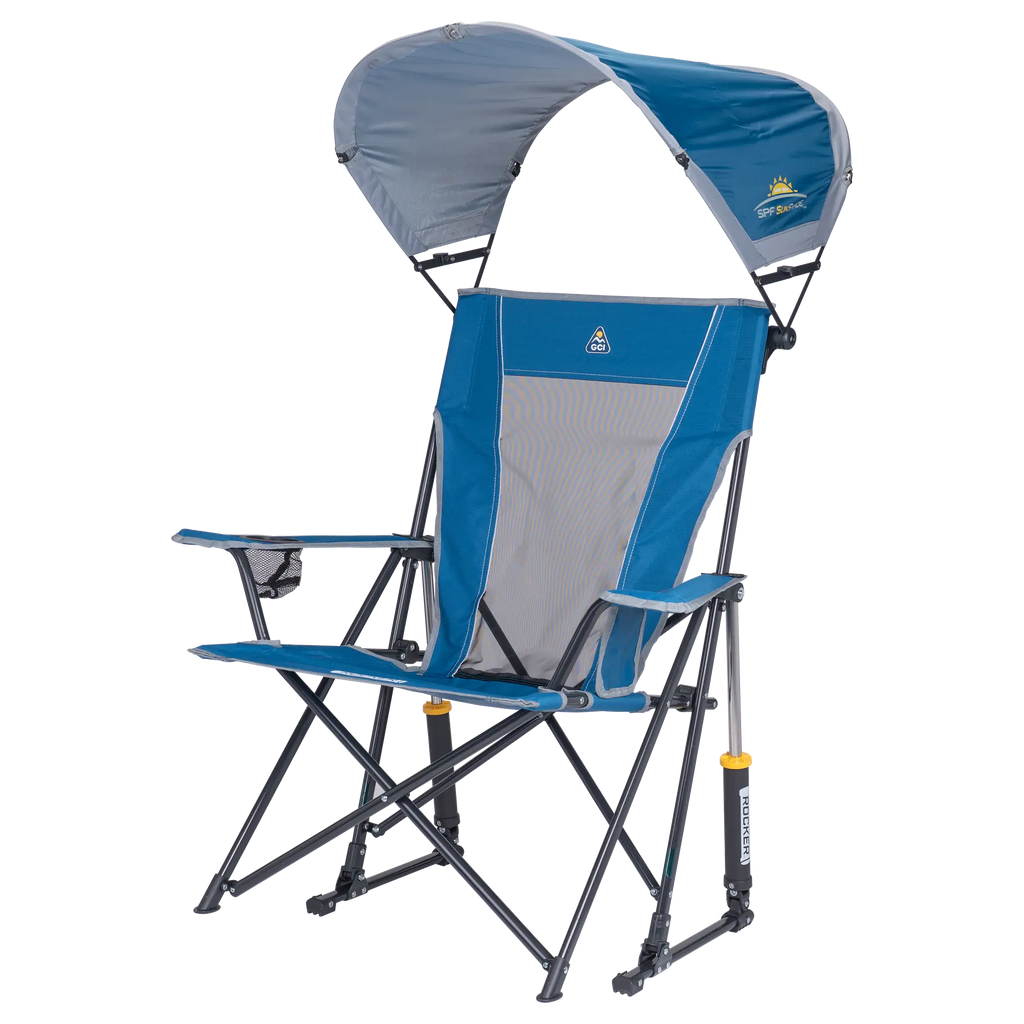 Smooth Motion SunShade Rocker - Choice 550 - RoadTrip Rocker Smooth Motion Camp Chair Detail