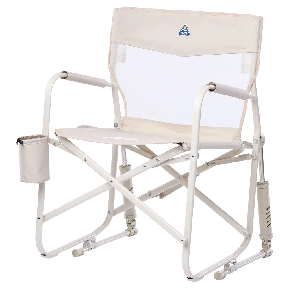 Luxury Camp Freestyle Rocker Elite - Choice 460 - Patented Spring-Action Rocking Chair for Camping Detail
