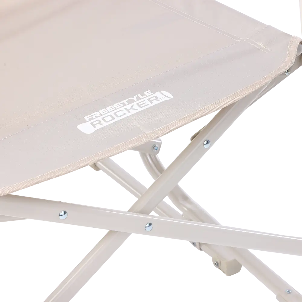 Luxury Camp Freestyle Rocker Elite - Choice 460 - Patented Spring-Action Rocking Chair for Camping Detail