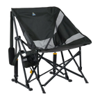 Heavy-Duty Freestyle Pod Rocker Elite - Choice 832 - Heavy-Duty Kickback Rocker with Beverage Holder - Dark Charcoal