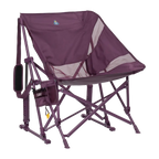 Heavy-Duty Freestyle Pod Rocker Elite - Choice 832 - Heavy-Duty Kickback Rocker with Beverage Holder - Pastel Amethyst