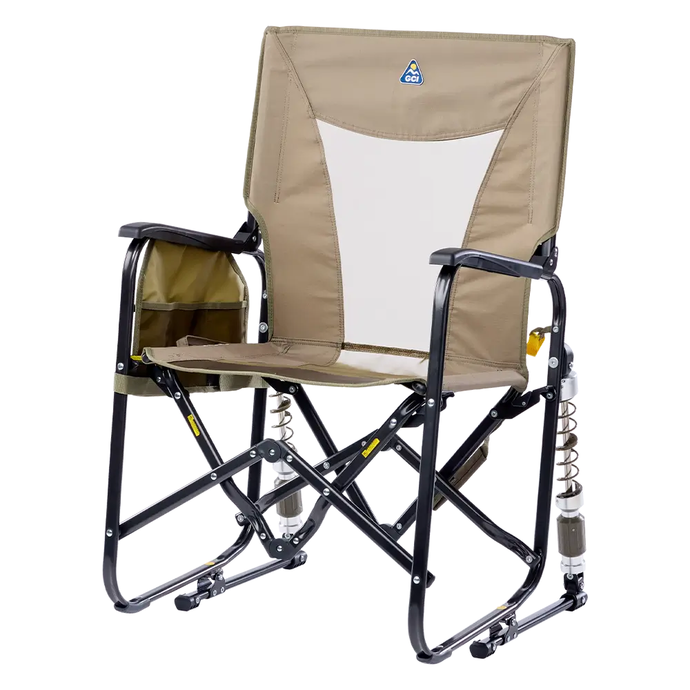 Heavy-Duty Freestyle Adjustable Rocker - Choice 573 - Freestyle Rocker Portable Outdoor Folding Chair Detail