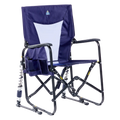 Heavy-Duty Freestyle Adjustable Rocker - Choice 573 - Freestyle Rocker Portable Outdoor Folding Chair - Rich Blue