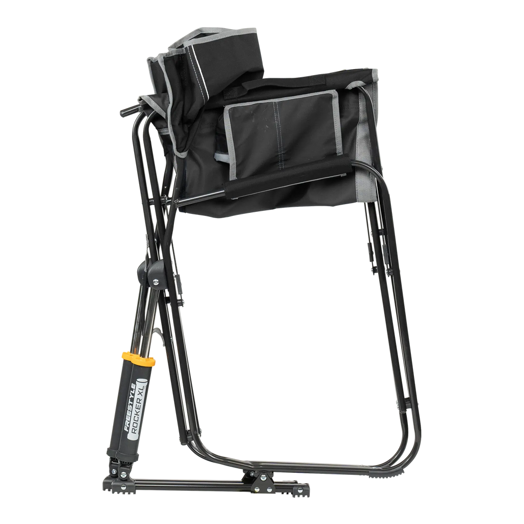 Premium All-Weather Freestyle Rocker XL - Choice 552 - Patented Spring-Action Rocking Chair for Camping Detail