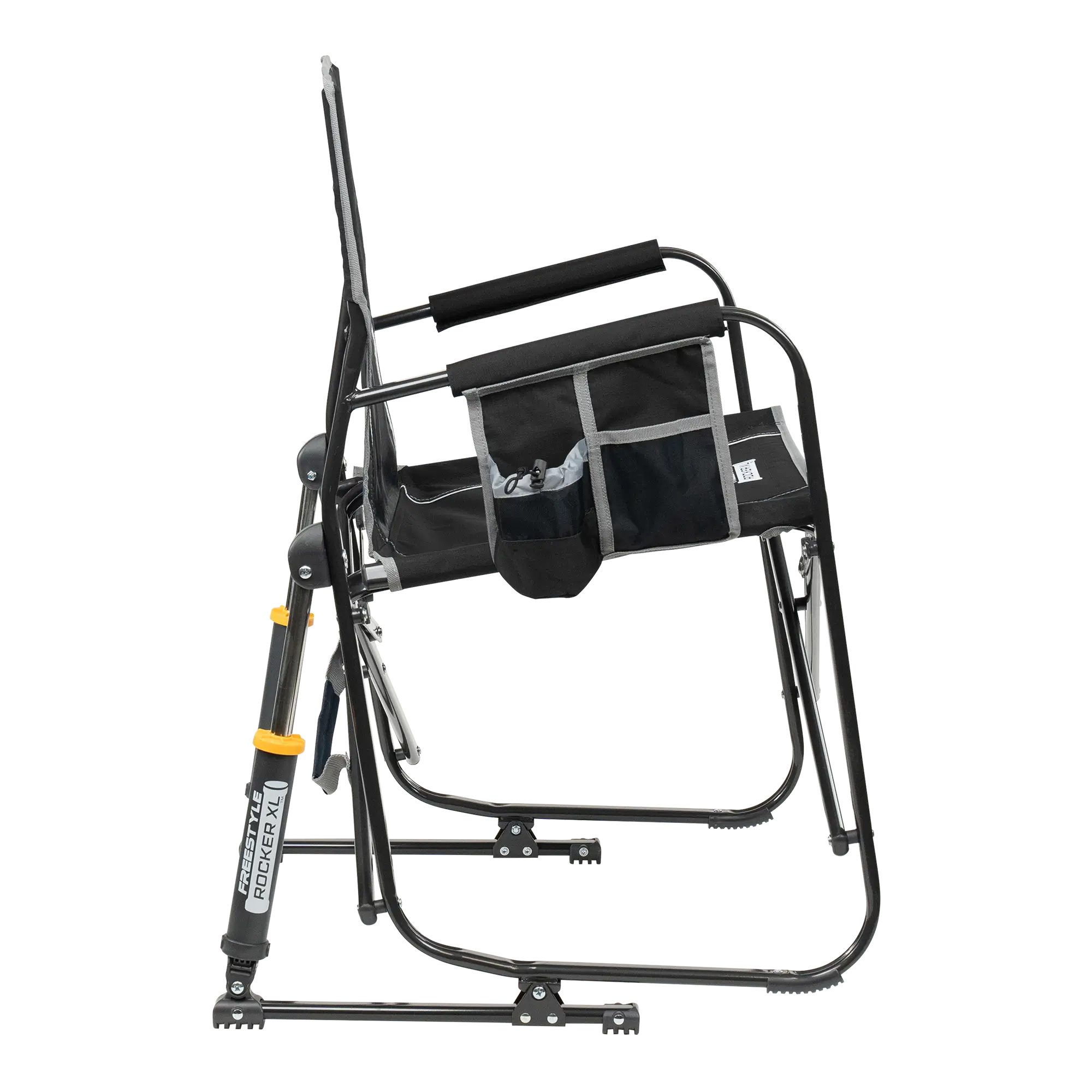 Premium All-Weather Freestyle Rocker XL - Choice 552 - Patented Spring-Action Rocking Chair for Camping Detail
