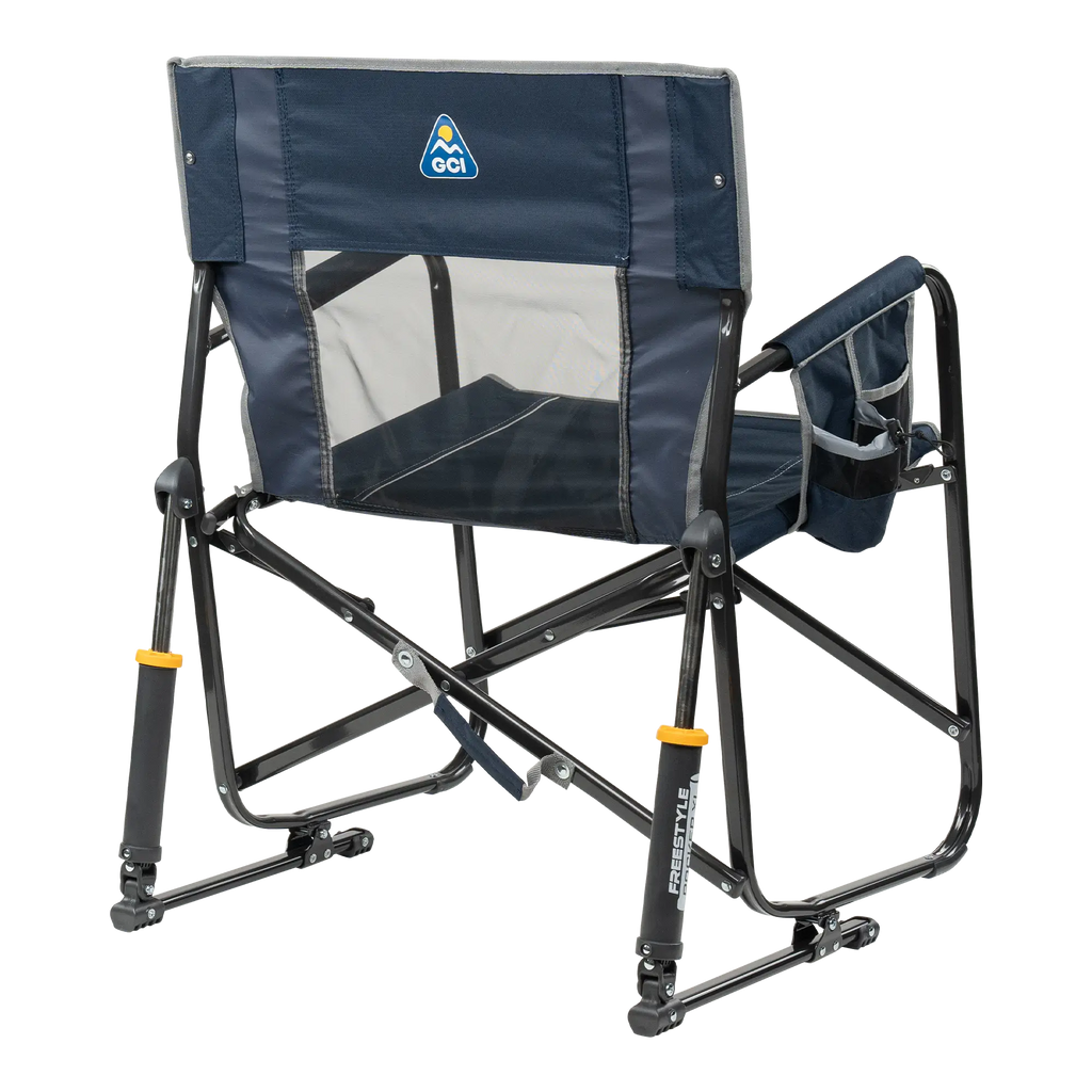 Premium All-Weather Freestyle Rocker XL - Choice 552 - Patented Spring-Action Rocking Chair for Camping Detail