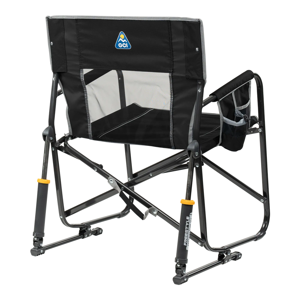 Premium All-Weather Freestyle Rocker XL - Choice 552 - Patented Spring-Action Rocking Chair for Camping Detail