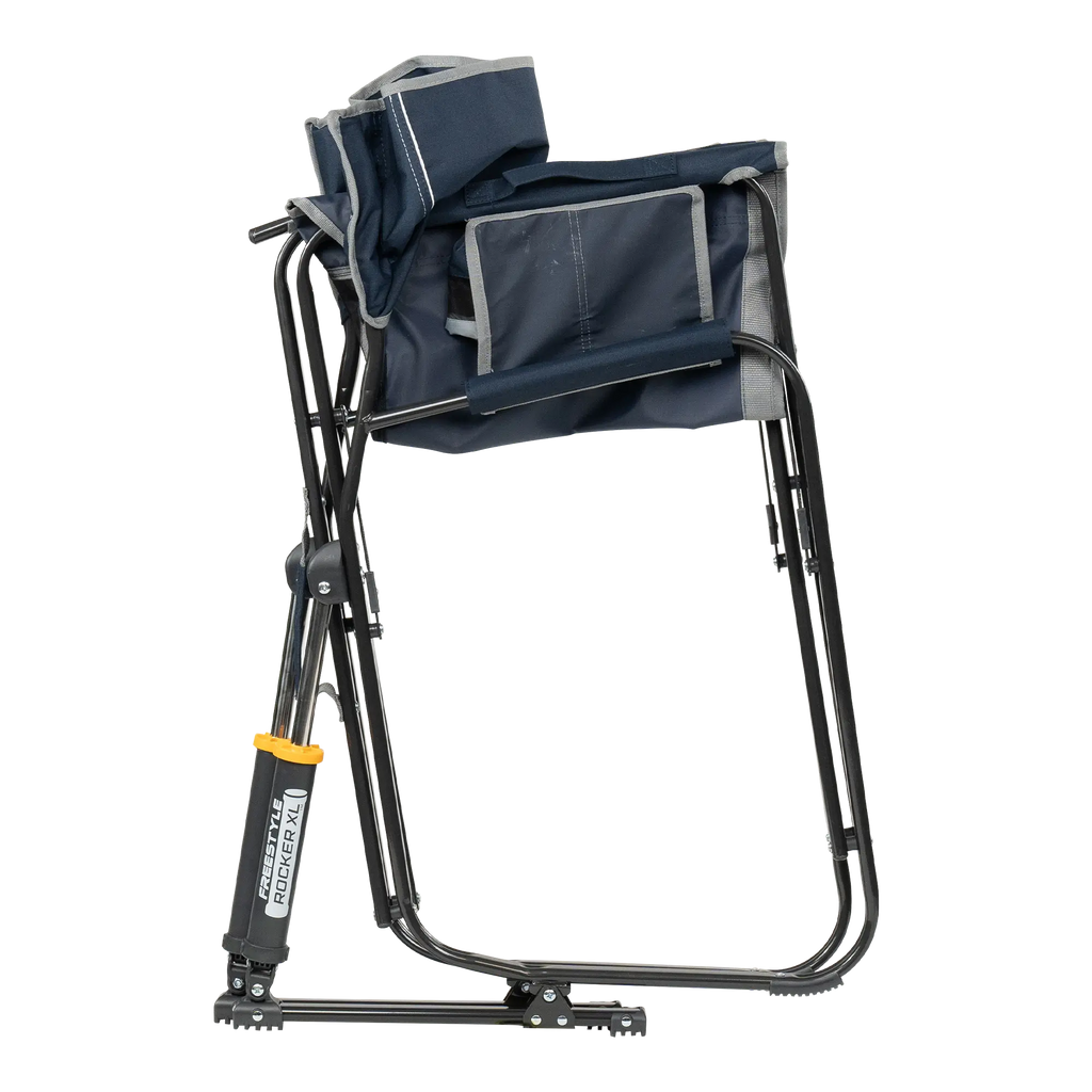 Premium All-Weather Freestyle Rocker XL - Choice 552 - Patented Spring-Action Rocking Chair for Camping Detail