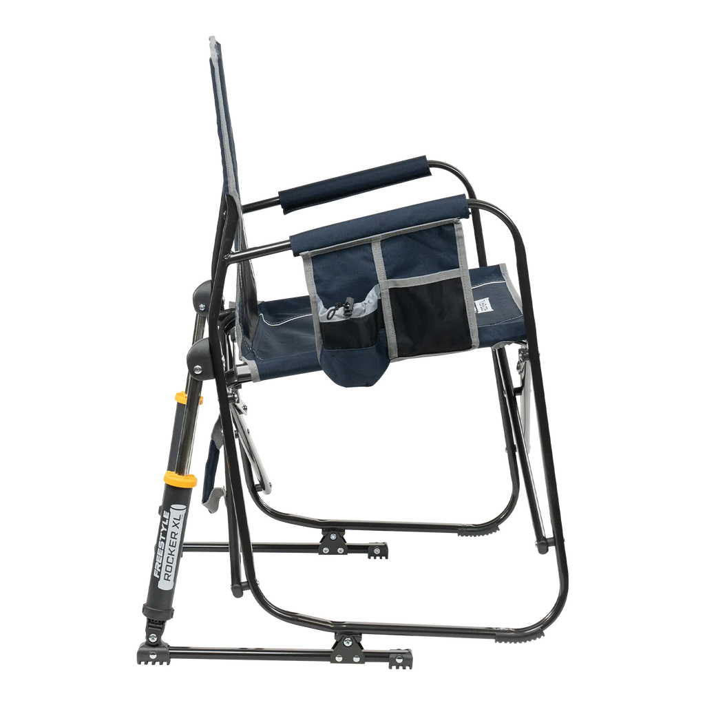 Premium All-Weather Freestyle Rocker XL - Choice 552 - Patented Spring-Action Rocking Chair for Camping Detail
