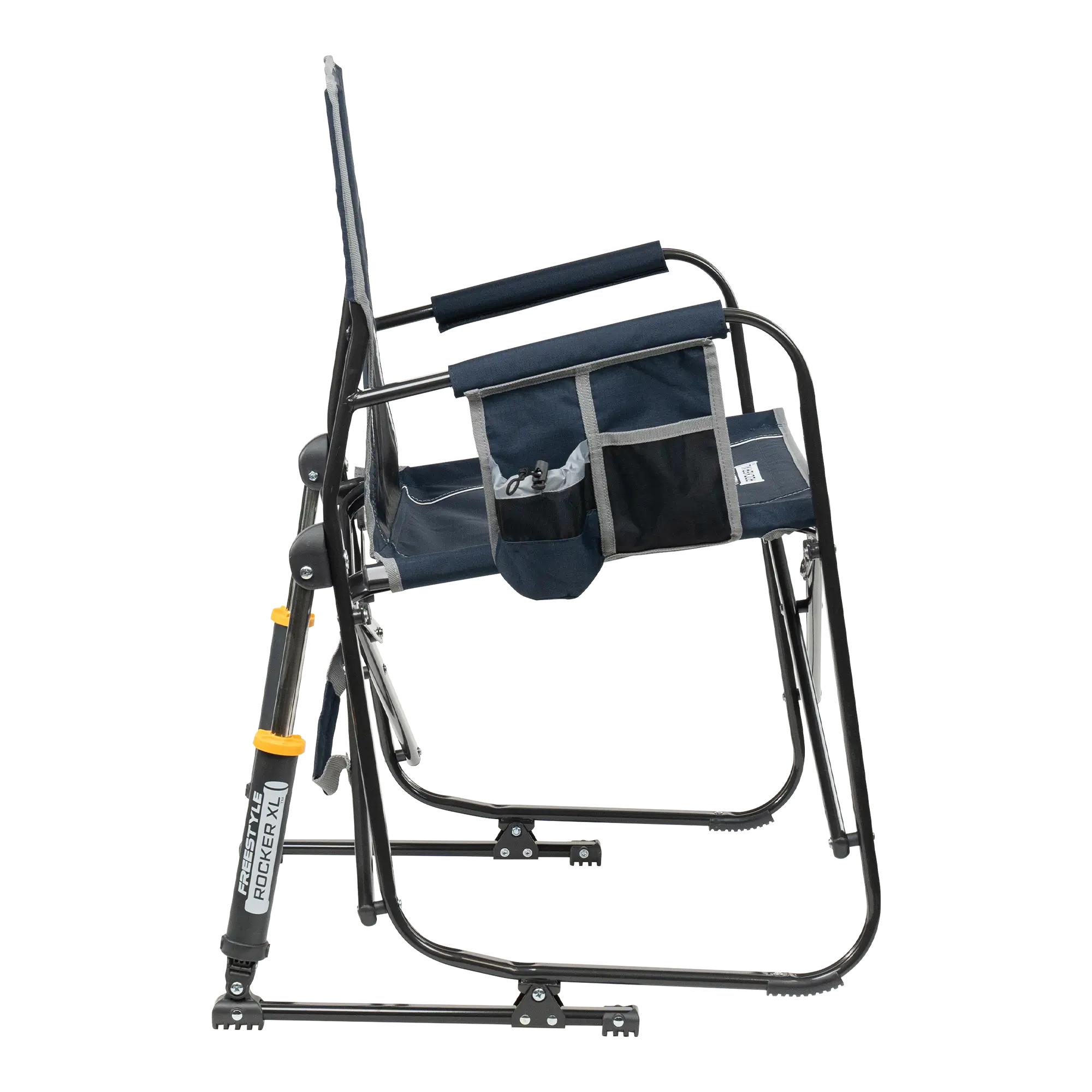 Premium All-Weather Freestyle Rocker XL - Choice 552 - Patented Spring-Action Rocking Chair for Camping Detail