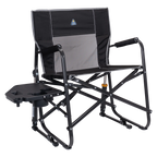 Smooth Motion Freestyle Rocker XL with Side Table - Choice 836 - RoadTrip Rocker Smooth Motion Camp Chair - Black