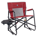 Smooth Motion Freestyle Rocker XL with Side Table - Choice 836 - RoadTrip Rocker Smooth Motion Camp Chair - Cinnamon