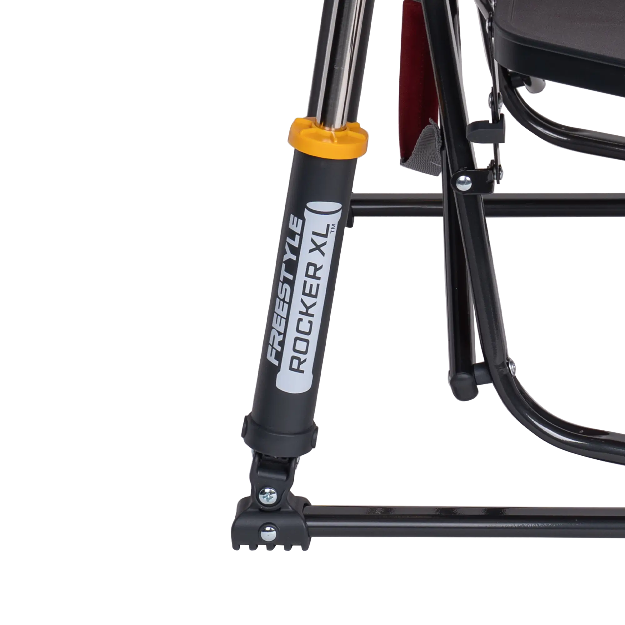 Smooth Motion Freestyle Rocker XL with Side Table - Choice 836 - RoadTrip Rocker Smooth Motion Camp Chair Detail