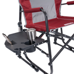 Smooth Motion Freestyle Rocker XL with Side Table - Choice 836 - RoadTrip Rocker Smooth Motion Camp Chair Detail