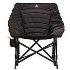 Patented Spring-Action Puff Rocker - Choice 731 - Heavy-Duty Kickback Rocker with Beverage Holder Detail