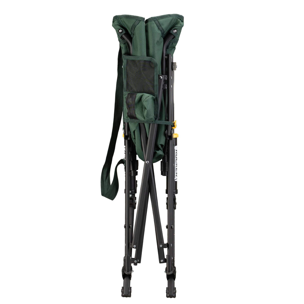 Patented Spring-Action Puff Rocker - Choice 731 - Heavy-Duty Kickback Rocker with Beverage Holder Detail