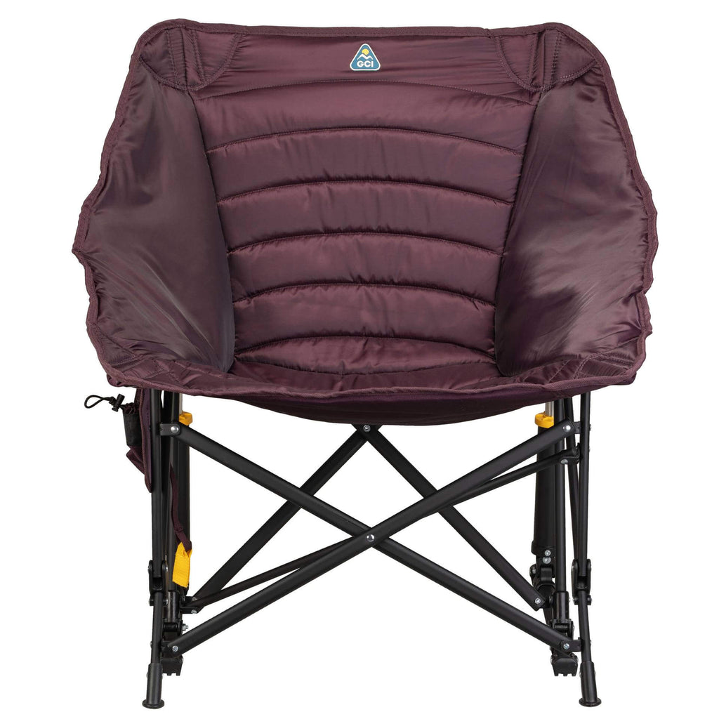 Patented Spring-Action Puff Rocker - Choice 731 - Heavy-Duty Kickback Rocker with Beverage Holder Detail