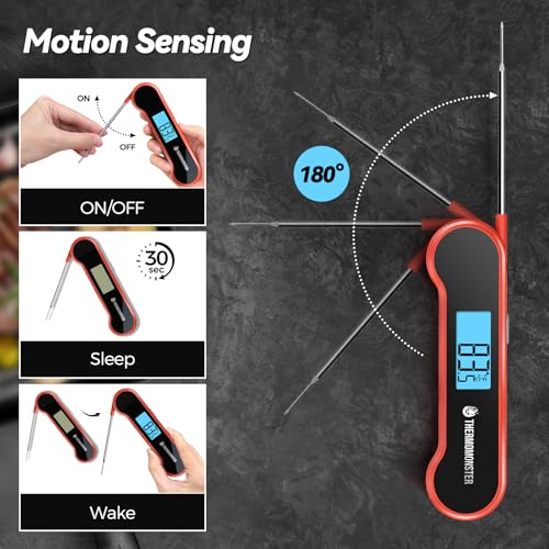top-tier 0.5 Sec Instant Read Meat Thermometer Digital Set