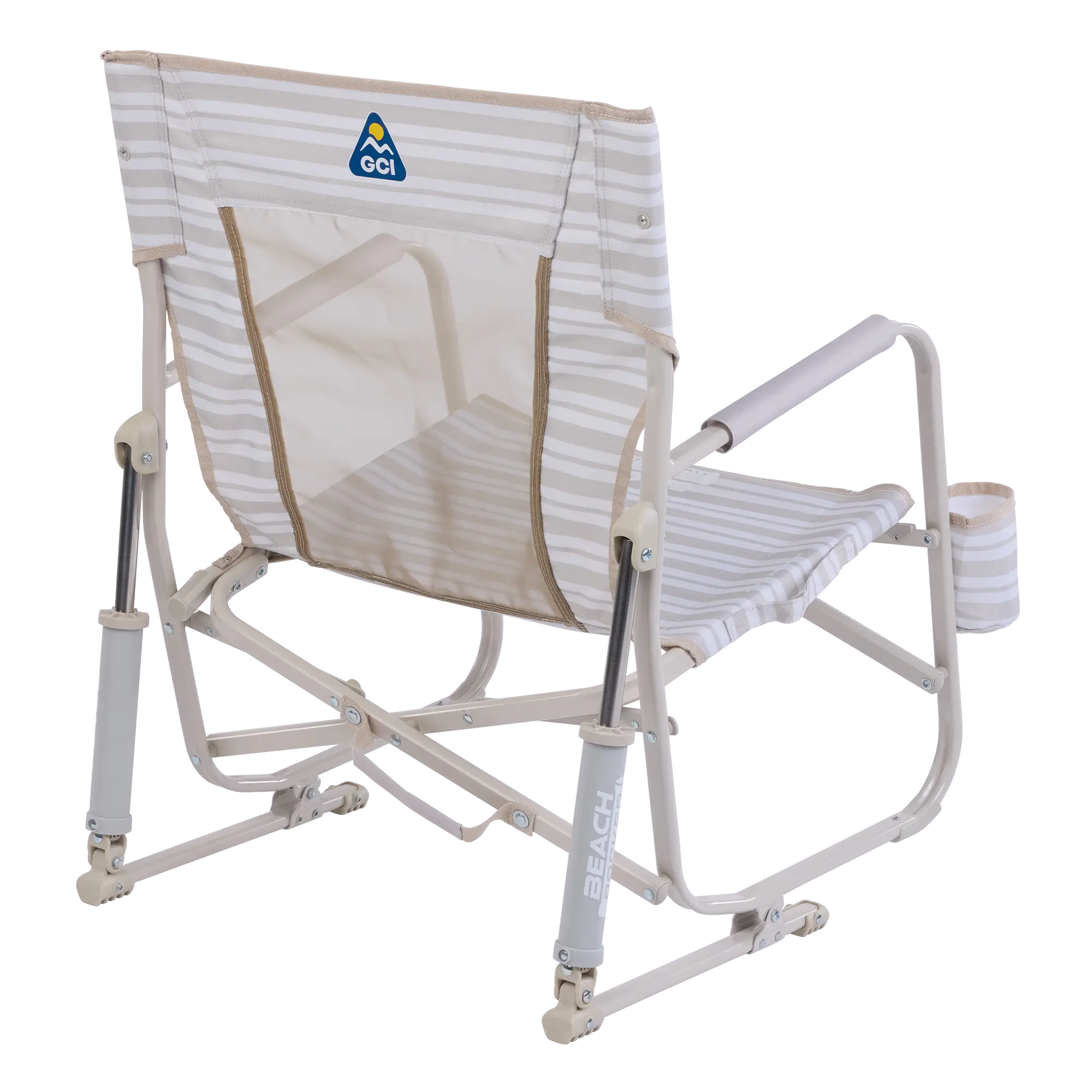 Luxury Camp Beach Rocker - Choice 712 - RoadTrip Rocker Smooth Motion Camp Chair Detail