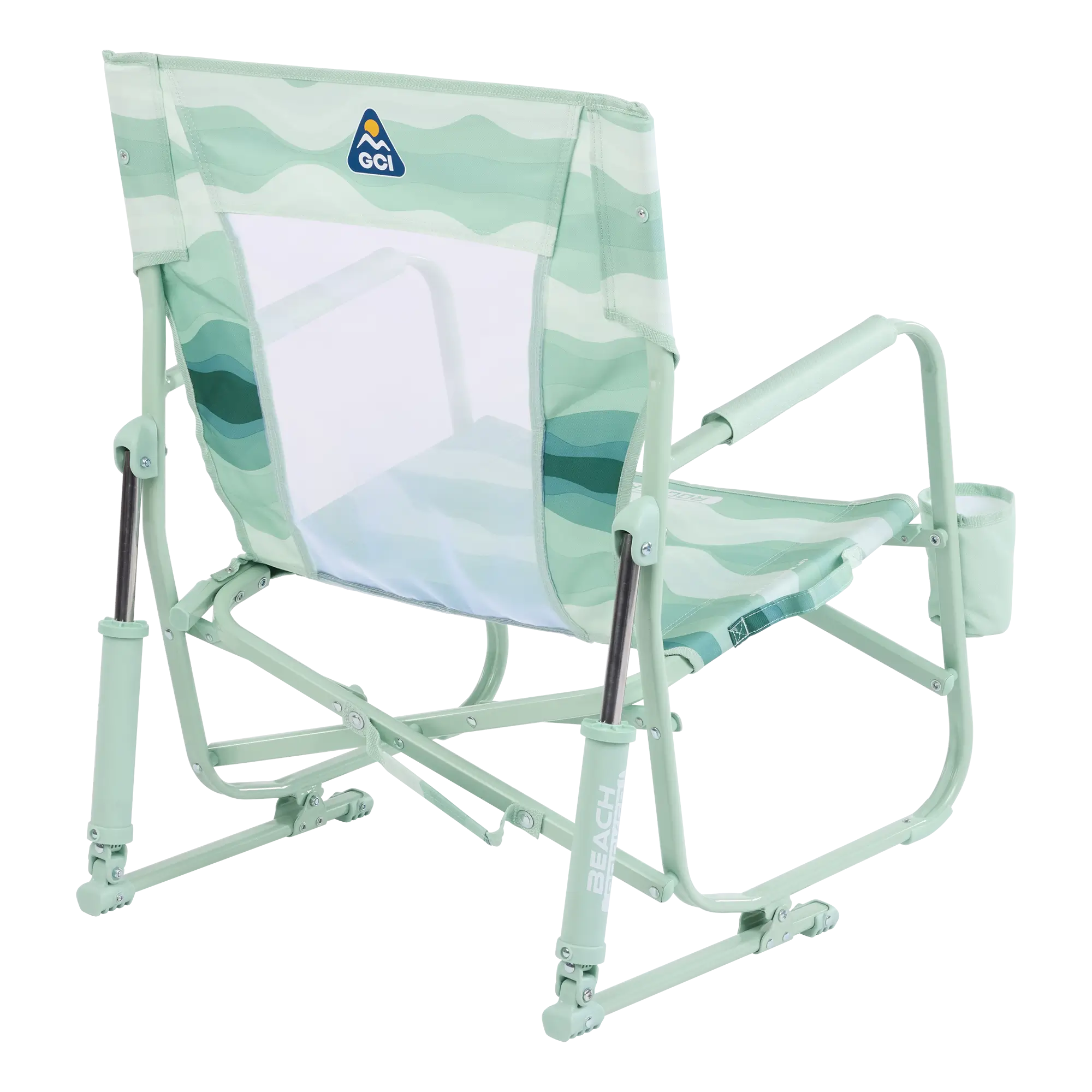 Luxury Camp Beach Rocker - Choice 712 - RoadTrip Rocker Smooth Motion Camp Chair Detail