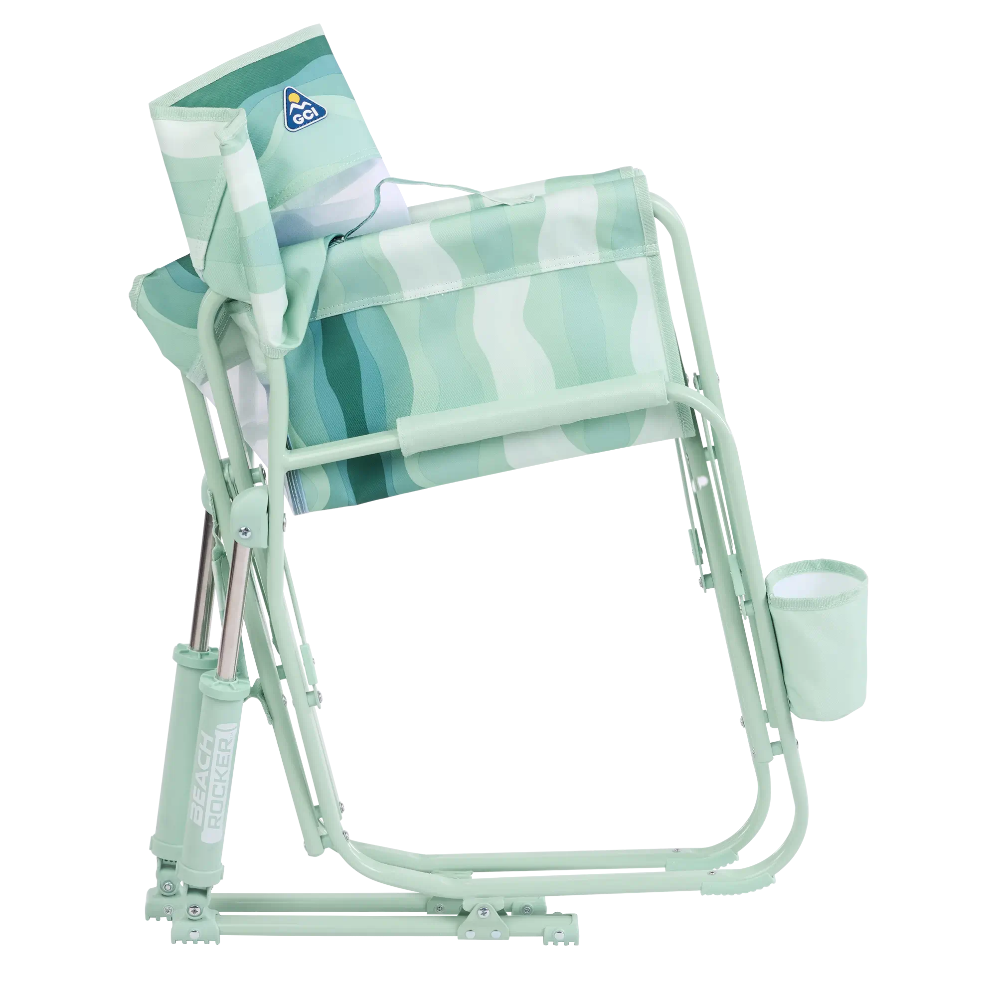 Luxury Camp Beach Rocker - Choice 712 - RoadTrip Rocker Smooth Motion Camp Chair Detail