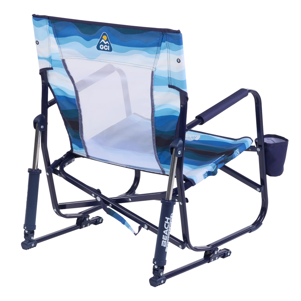 Luxury Camp Beach Rocker - Choice 712 - RoadTrip Rocker Smooth Motion Camp Chair Detail