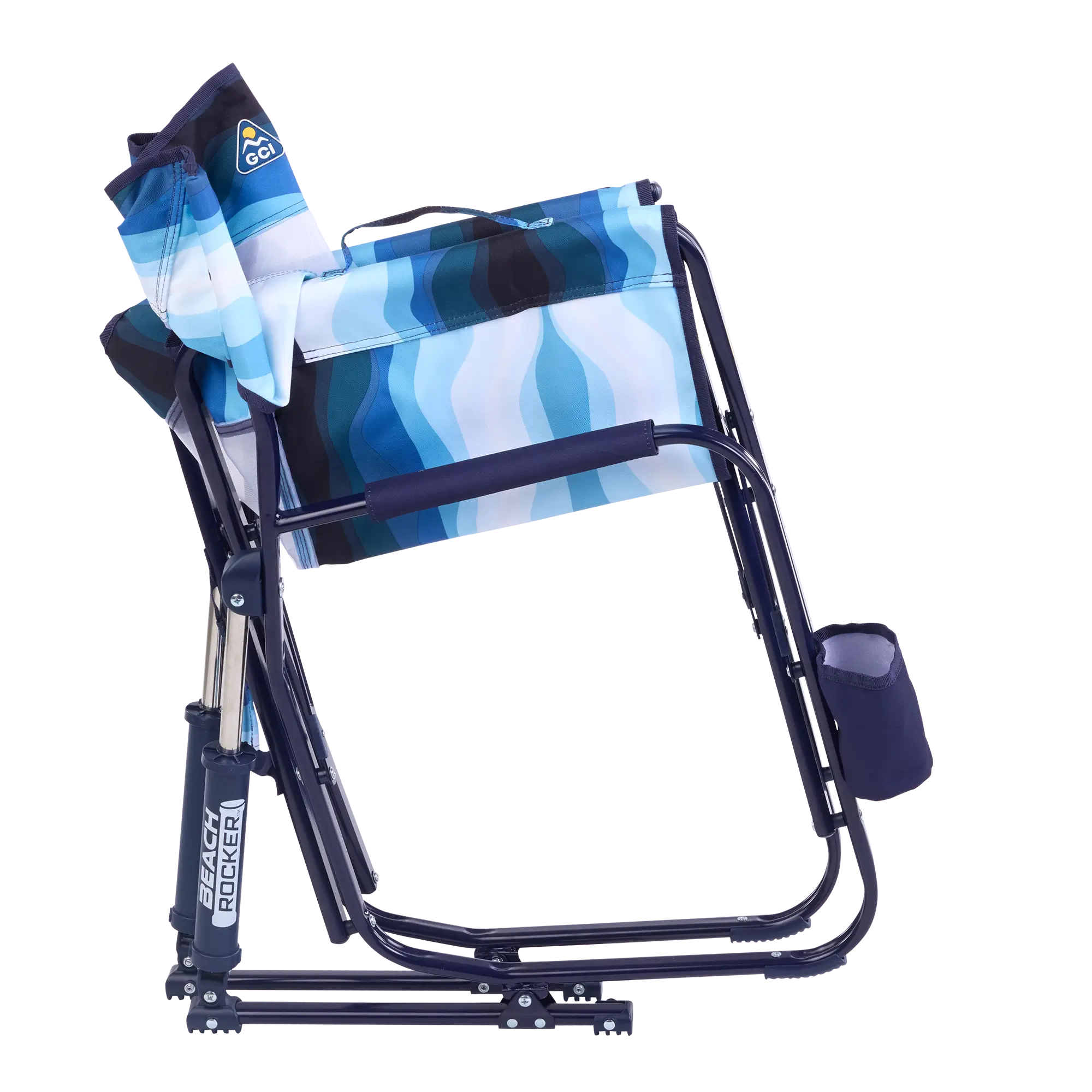 Luxury Camp Beach Rocker - Choice 712 - RoadTrip Rocker Smooth Motion Camp Chair Detail