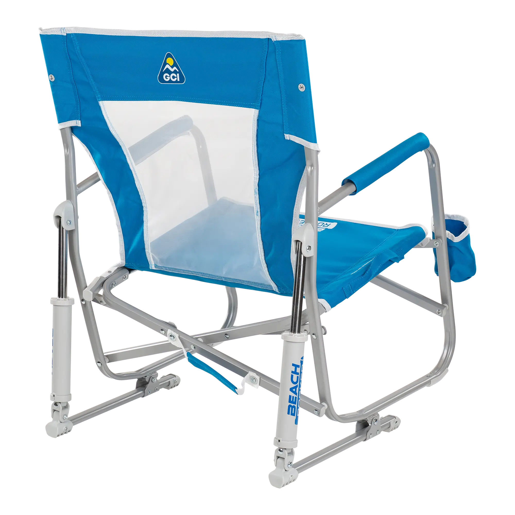 Luxury Camp Beach Rocker - Choice 712 - RoadTrip Rocker Smooth Motion Camp Chair Detail