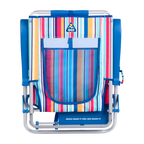 Rust-Resistant Aluminum Big Surf with Slide Table - Choice 334 - Portable Heavy-Duty Low Boy Chair for Ocean Side Detail