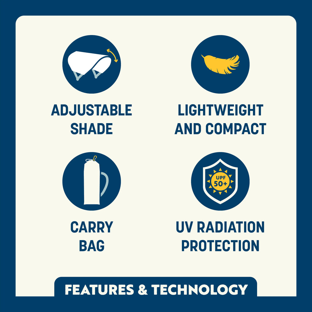 Instant Pop-Up SunShade Accessory - Choice 361 - Instant Sunshade Umbrella for Tailgating Detail