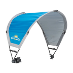 Instant Pop-Up SunShade Accessory - Choice 361 - Instant Sunshade Umbrella for Tailgating - Saybrook Blue