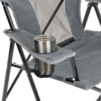 Lightweight Messenger Comfort Quad Chair - Choice 989 - Ultra-Lightweight Telescoping PackSeat Travel Stool Detail