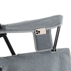 Lightweight Messenger Comfort Quad Chair - Choice 989 - Ultra-Lightweight Telescoping PackSeat Travel Stool Detail