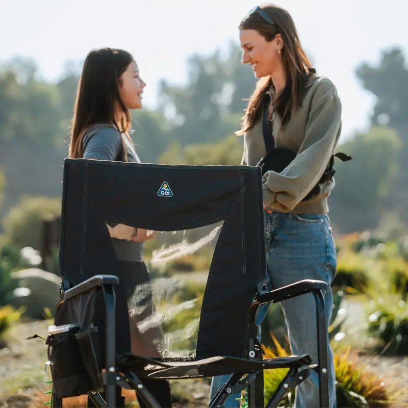 Heavy-Duty Freestyle Adjustable Rocker - Choice 573 - Freestyle Rocker Portable Outdoor Folding Chair Detail