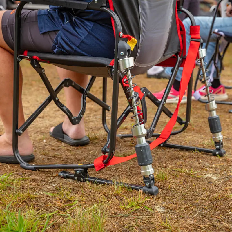 Heavy-Duty Freestyle Adjustable Rocker - Choice 573 - Freestyle Rocker Portable Outdoor Folding Chair Detail