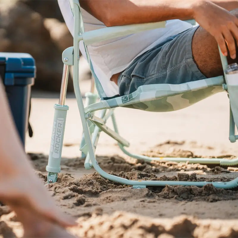 Luxury Camp Beach Rocker - Choice 712 - RoadTrip Rocker Smooth Motion Camp Chair Detail