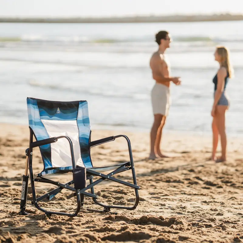 Luxury Camp Beach Rocker - Choice 712 - RoadTrip Rocker Smooth Motion Camp Chair Detail