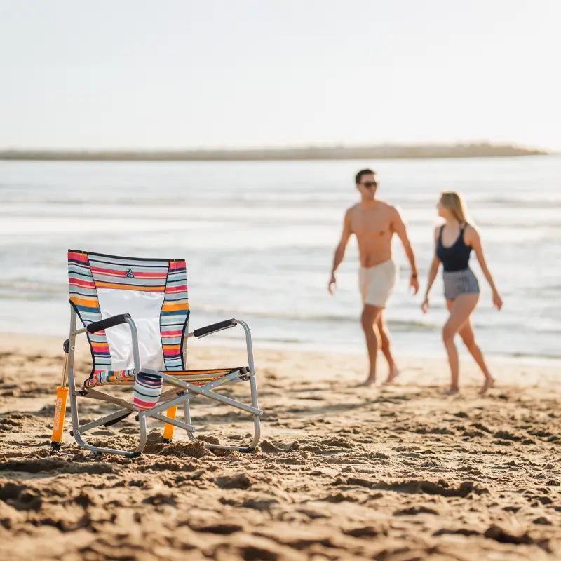 Luxury Camp Beach Rocker - Choice 712 - RoadTrip Rocker Smooth Motion Camp Chair Detail