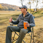Lightweight Messenger Comfort Quad Chair - Choice 989 - Ultra-Lightweight Telescoping PackSeat Travel Stool Detail