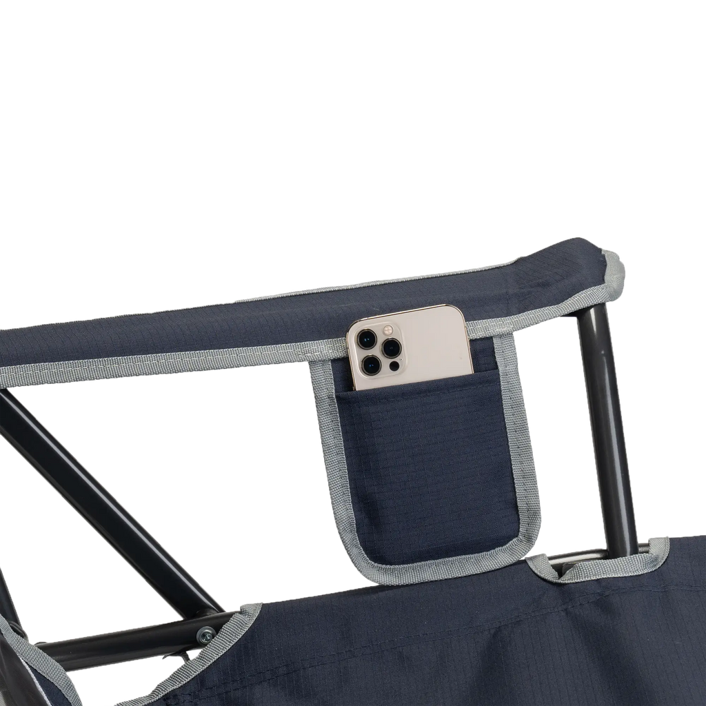 Smooth Motion Comfort Pro Rocker - Choice 375 - Patented Spring-Action Rocking Chair for Camping Detail