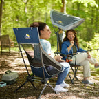 Luxury Camp ComPack Rocker - Choice 980 - Freestyle Rocker Portable Outdoor Folding Chair Detail