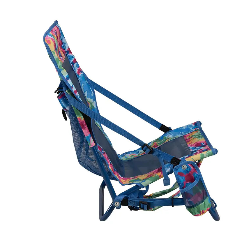 Reclining Beach Everywhere Chair 2 - Choice 656 - Low-Profile Reclining Beach Chair with Backpack Straps Detail